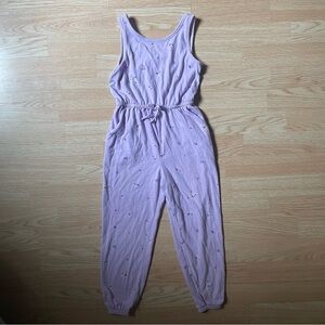 Girls Wonder Nation Purple Flower ONE PIECE